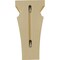 Ekena Millwork 7"W x 7 3/4"D x 14"H Jumbo Nevio Wood Corbel, Maple CORW07X07X14NEMA - alternate 3